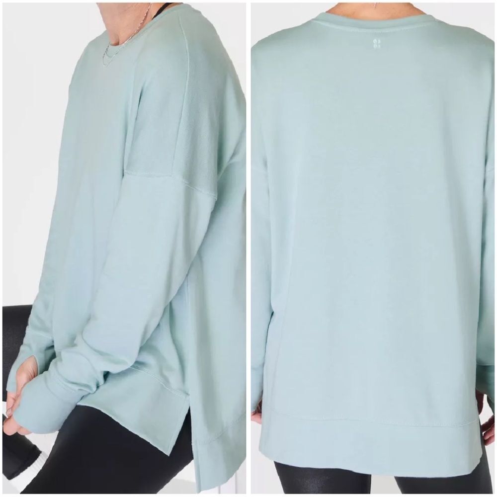 Sweaty Betty After Class Longline Sweatshirt Size XXL